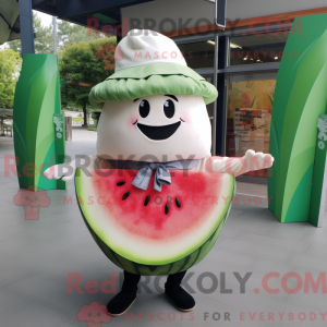 Kremfarget vannmelon...