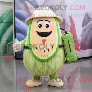 Kremfarget vannmelon...