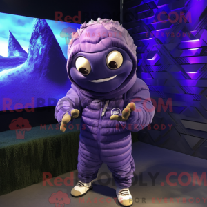 Purple Trilobite mascot...