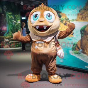 Costume mascotte de morue...