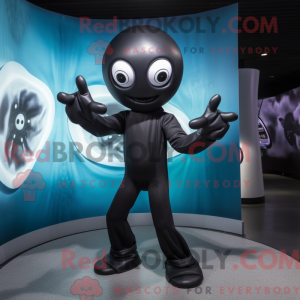Disfraz de mascota de Black...