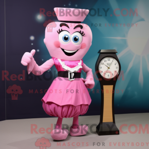 Maskottchenkostüm Pink...