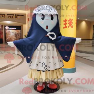 Navy Dim Sum mascot costume...