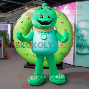 Postava maskota Green Donut...