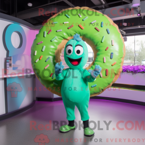 Postava maskota Green Donut...