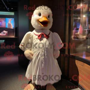 Swans mascot costume...