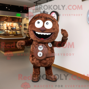 Brown But mascottekostuum...