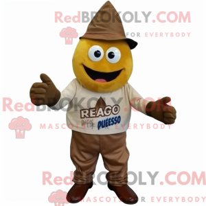 Rust Pear Maskottchen...