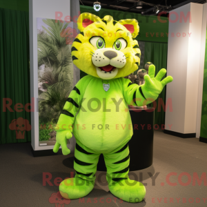 Lime Green Tiger...
