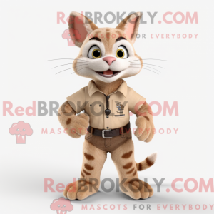 Costume mascotte de Bobcat...