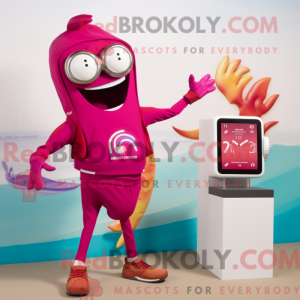 Magenta Fajitas mascot...