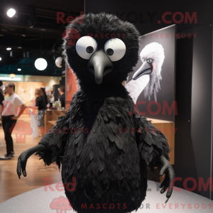 Black Ostrich mascot...