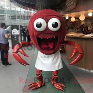 Maroon Crab Cakes mascot...