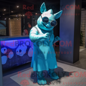 Cyan Rhinoceros...