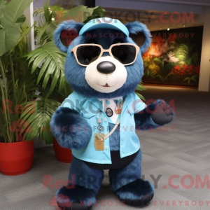 Sky Blue Spectacled Bear...