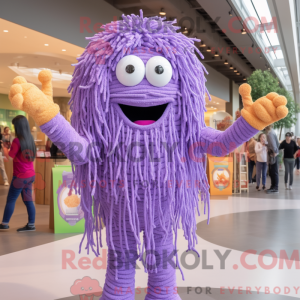 Lavendel spaghetti mascotte...