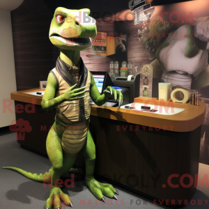 Oliven Deinonychus máscara...