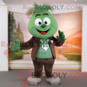 Forest Green Heart maskot...