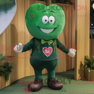 Forest Green Heart maskot...