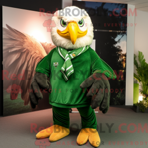 Forest Green Eagle maskot...