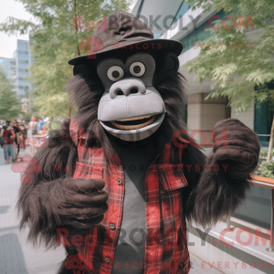 Black Orangutan mascot...