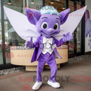 Lavendel Tooth Fairy maskot...