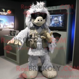 Disfraz de mascota Silver...