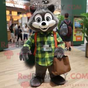 Forest Green Raccoon...