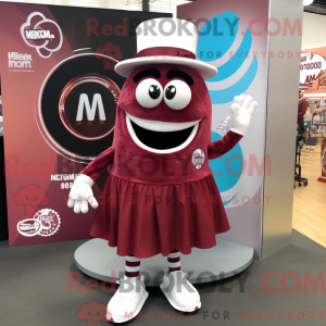 Maroon Momentum mascot...
