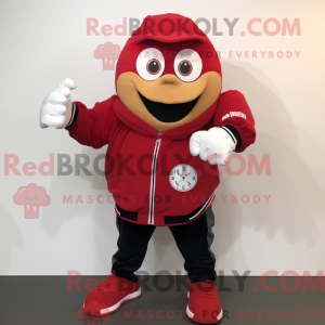Red Wrist Watch mascot...