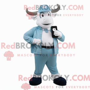 Cyan Beef Stroganoff mascot...