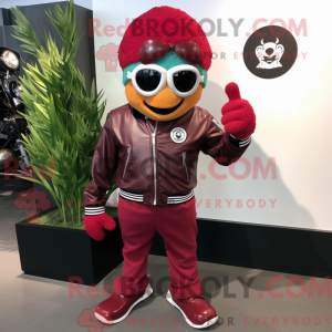 Personaggio mascotte Maroon...