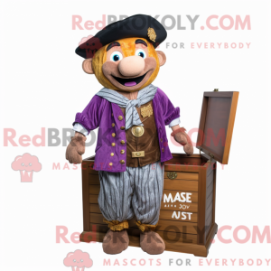 Schatkist mascotte kostuum...