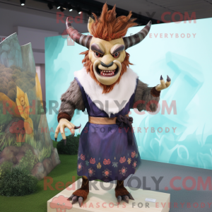 Minotaur mascot costume...