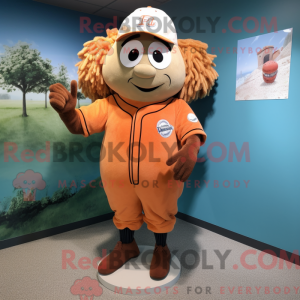 Rust Baseball Glove mascot...