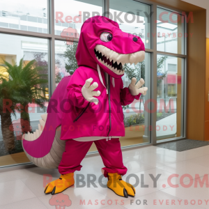 Disfraz de mascota Magenta...