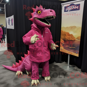 Magenta Spinosaurus...
