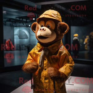 Rust Monkey mascot costume...