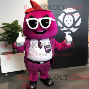 Disfraz de mascota Magenta...