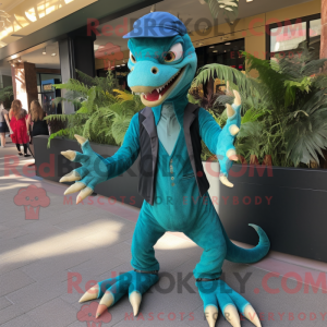 Turquoise Velociraptor...