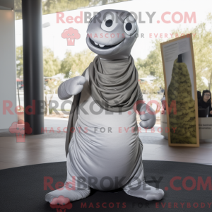 Sølv Titanoboa maskot...