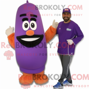 Purple Enchiladas mascot...