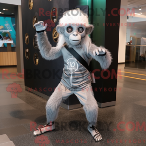 Silver Capuchin Monkey...