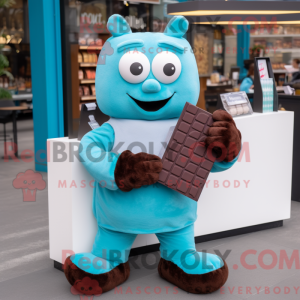 Cyan Chocolate Bar...