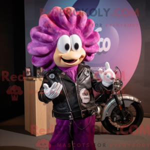Disfraz de mascota Magenta...