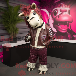 Magenta Quagga mascot...