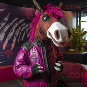 Magenta Quagga mascot...