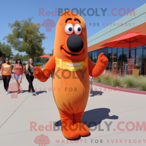 Orangefarbenes Hot...