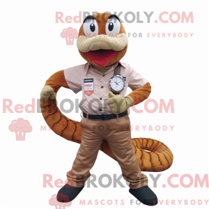 Rust Snake Maskottchen...