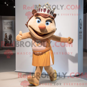 Maskottchenkostüm Tan Queen...
